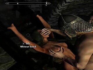 Kiana wird im Gefängnis mit Garage-Spiel und Sex bestraft