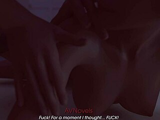 Feeling pleasure in big tits game.