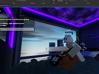 Backshots until she finishes after being submissive on Roblox