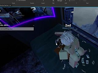 Backshots until she finishes after being submissive on Roblox