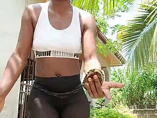 Crazybitch Receives Tortoise Gift From Fan