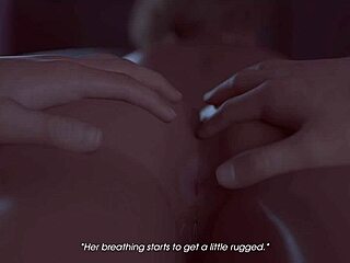 Feeling pleasure in big tits game.