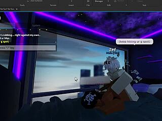 Backshots until she finishes after being submissive on Roblox