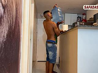 Intriguing Delivery Guy Scenario Involving Delicious Climax