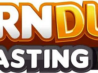 big dick meets bigger tits as theodora day gets a porndudecasting treat