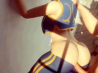 fortnite chun li does sneaky sex in bathroom