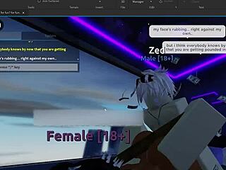 Backshots until she finishes after being submissive on Roblox