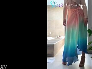 Sensual brazilian milf in costumes