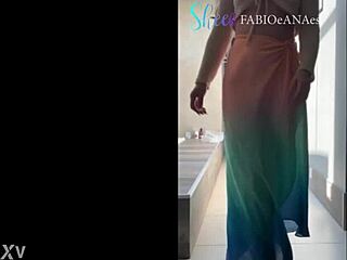 Sensual brazilian milf in costumes