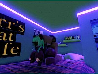 Candy and Demi-Human Getting Fucked Deep in Part 2