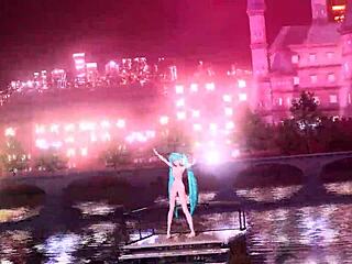 Hatsune Miku nude bunny goddess