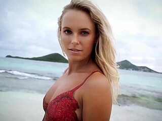 Caroline Wozniacki in Beautiful Contemplation