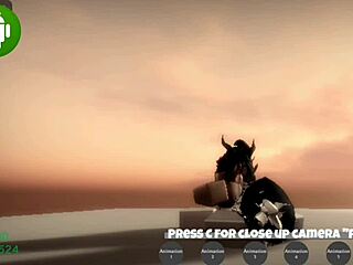 Roblox whore with big ass ready for sex 😈