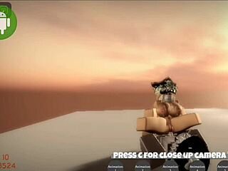 Roblox whore with big ass ready for sex 😈