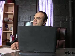 cheerleader sucks daddy's cock sloppy