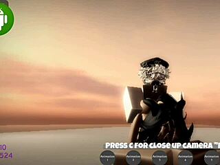 Roblox whore with big ass ready for sex 😈