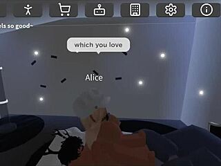 Roblox condo blond slut enjoys rough bondage blowjob 💥