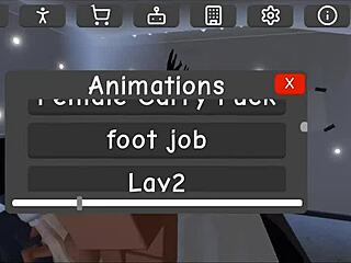 Roblox condo blond slut enjoys rough bondage blowjob 💥