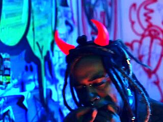 Heel Play And Foot Domination With Natural Tits