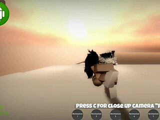 Roblox whore with big ass ready for sex 😈