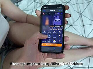 Undressing Beautiful Brunette Stepsister for Homemade Bedroom Fuck