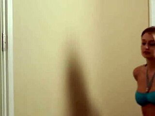 lesbian milf queened by busty beauty, oh wow