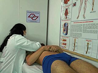 Nurse Excited By Patient Erection