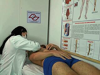 Nurse Excited By Patient Erection