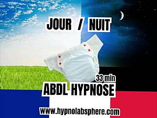 French ABDL hypnosis helps accept wearing diapers in immersive session.