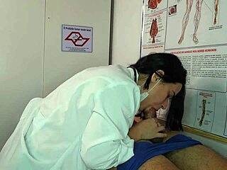 Nurse Excited By Patient Erection