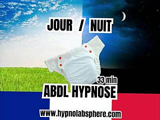 French ABDL hypnosis helps accept wearing diapers in immersive session.