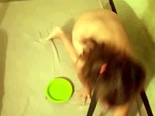 venezuelan girl in suggestive pose