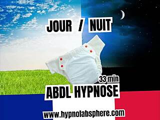 French ABDL hypnosis helps accept wearing diapers in immersive session.