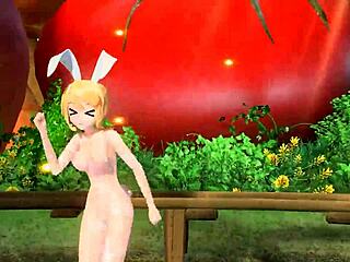 Kagamine Rin Popipo Project Diva Nude Mod Showcases Big Tits And Ass