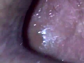 the big ass gets covered in cum after intense fucking