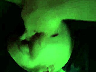 amateur wife gives blowjob in voyeur setting