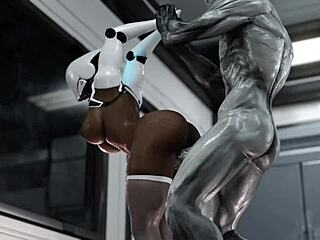 Robot Feels Alien Plowing