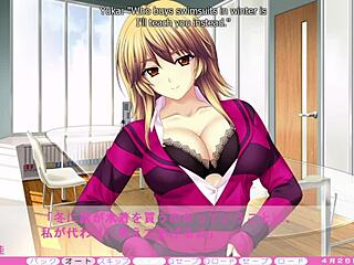 In Erotica Yuuwaku, Anna's dick shrinks during group fun