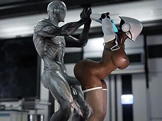 Robot Feels Alien Plowing