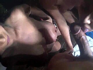 Intense 5 V 1 Reverse Blowbang Action On The Pizza Guy With Multiple Participants