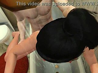 Female player GETS FUCKED in BATHROOM