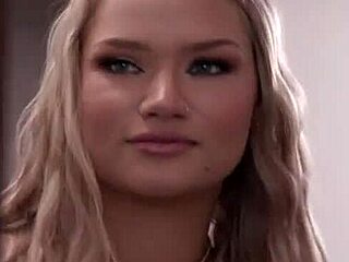 Cute Blonde Harley King Fucks Her Jailbird Pen Pal's Big White Cock