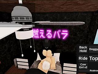 Smashing Robloxian White Haired Whore On A Monday