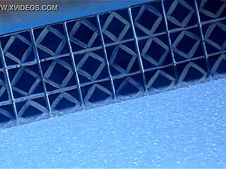 Sexy Nude Asian Skinnydips in Pool from Jack Frost 2