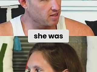 Caught in the moment with an older woman.