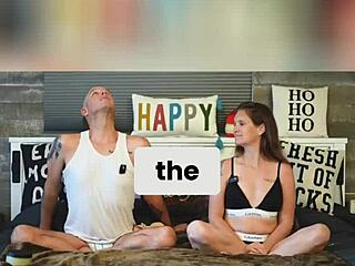 Caught in the moment with an older woman.