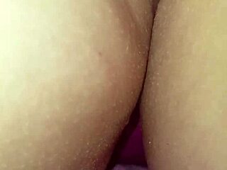 closeup rear view of panties during massage 😊