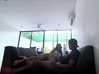 Jealous Stepsister Watches Brother Fuck Friend's Ass