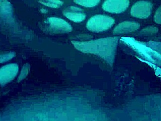 Sexy footjob using nylons and leggings