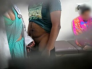 Indian doctor fucks patient while nurse watches.